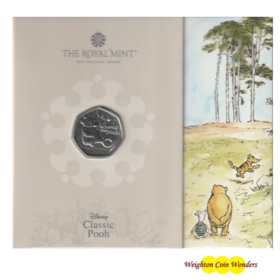 2020 BU 50p Coin Pack - Winnie the Pooh